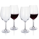 thumbnail of Melamin Geschirr-Set 4 Personen Limon Design 16 Teilig + 4 Rotweingläser Tafelgeschirr Picknick BBQ Kochgeschirr