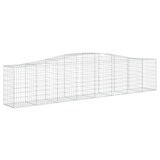 thumbnail of vidaXL Gabionen mit Hochbogen 25 Stk. 400x50x80/100cm Verzinktes Eisen