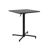 thumbnail of METRO PROFESSIONAL Tavolo da bistrot pieghevole Aveiro, acciaio, stampa effetto legno, 60 x 60 cm, quadrato, grigio scuro/nero