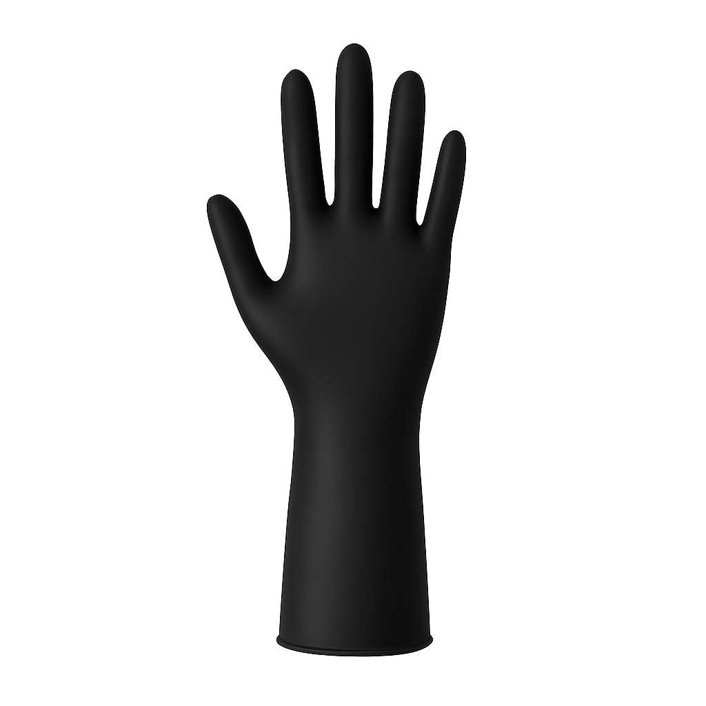 Nitrilhandschuhe Safe Super Stretch Premium Schwarz Gr. 10/XL puderfrei 100 Stück