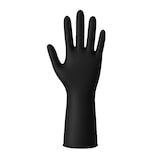 thumbnail of Nitrilhandschuhe Safe Super Stretch Premium Schwarz Gr. 10/XL puderfrei 100 Stück