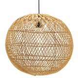 thumbnail of Abat-jour boule en rotin