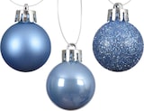 thumbnail of 14 Weihnachtskugeln Kunststoff 3cm klein & bruchsicher Christbaumkugeln Weihnachtsbaumkugeln Christbaumschmuck Weihnachtsbaumschmuck Uni Himmelblau