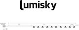 thumbnail of Lumisky MALY 10 LED 8M Solar-Lichterkette Bambus Beige