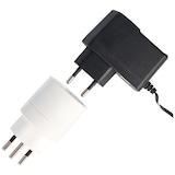 thumbnail of Schweiz-Adapter weiss von Schukokupplung auf schweizer Stecker 230 Volt mit Erdleiter und 10A