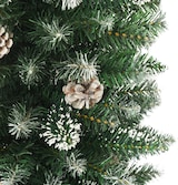 thumbnail of vidaXL Künstlicher Weihnachtsbaum mit Ständer Schlank 150 cm PVC