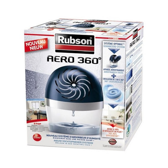 RUBSON Absorbeur D'humidité Stop 20m2 + 1 Recharge 2011391