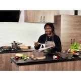 thumbnail of Batterie de cuisine 14 pièces avec cuiseur à vapeur Antiadhésif en Granit marron Just perfecto JL-26 usage non-intensif Just Perfecto