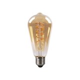 thumbnail of Ampoule LED rétro EDISON - Filament torsade - Ambrée - E27