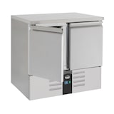 thumbnail of Gastro Tiefkühltisch Gefrierschrank Tiefkühlschrank, 2 Türen, 943x700x855mm