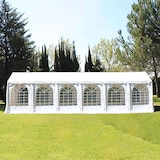 thumbnail of Solycarpa Carpa 6X12 XXL PVC blanca con ventanas