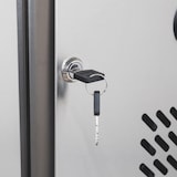 thumbnail of GastroHero Kühltisch Edelstahl GN 1/1 mit Aufkantung 1 Tür 6 Schubladen Umluftkühlung -2 °C bis +8 °C 230 V Profi Gastronomie 2230x700x850 mm