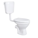 thumbnail of Komplettset Stand WC Abgang Waagerecht Wand Tiefspüler + Deckel + Spülkasten