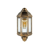 thumbnail of Licht-Erlebnisse Wandlampe Vintage LIVORNO Landhaus Design in Kupfer Antik E27 IP44 elegante Außen Wandleuchte Haus Garten, 2285red-black