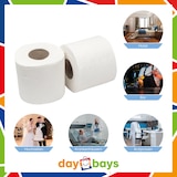 thumbnail of DayBays 1920 Rollen Toilettenpapier 3-lagig 150 Blatt 100% Zellstoff Extra Weich Weiß