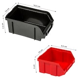 thumbnail of tectake Etagère murale avec 30 bacs de rangement - par pièce - 402111