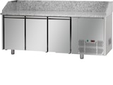 thumbnail of Tecnodom Pizzatheke 3 Türen GN 1/1 Granitplatte