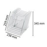 thumbnail of Exacompta 60258D 1x Display-Set mit 5 Fächern für A4 hoch - Transparent