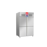 thumbnail of Gasfrit – Armario frigorífico refrigerado de 4 puertas en acero inoxidable, tropicalizado clase C. 1240 × 760 × 2010 mm