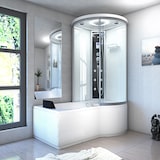 thumbnail of Kombination Badewanne Dusche K55-L01 Duschtempel 170x100 cm