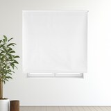 thumbnail of WellHome - Ondoorzichtig polyester rolgordijn 110 x 175 cm (Breedte x Hoogte) Gebroken wit