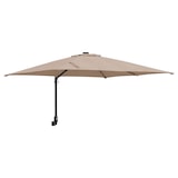 thumbnail of vidaXL Wandgemonteerde Tuinparasol Taupe 247 cm