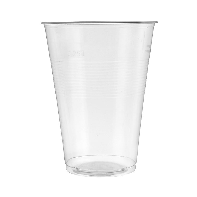MONOUSO - Becher Transparent PP 350ml  (50 Stück)