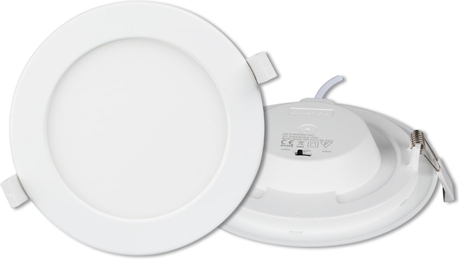 LUXULA LED Downlight LX300114 6 W 3000 K, 4000 K, 6000 K einstellbar in warm-, neutral- und kaltweiß (CCT) weiß