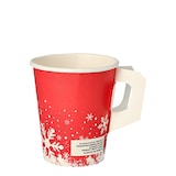 thumbnail of Starpak 50 Trinkbecher mit Henkel, Pappe 0,2 l Ø 8 cm · 9,3 cm "Winter Time"