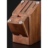 thumbnail of XinZuo - Bloque de cuchillos universal de madera de acacia (para 5 herramientas)