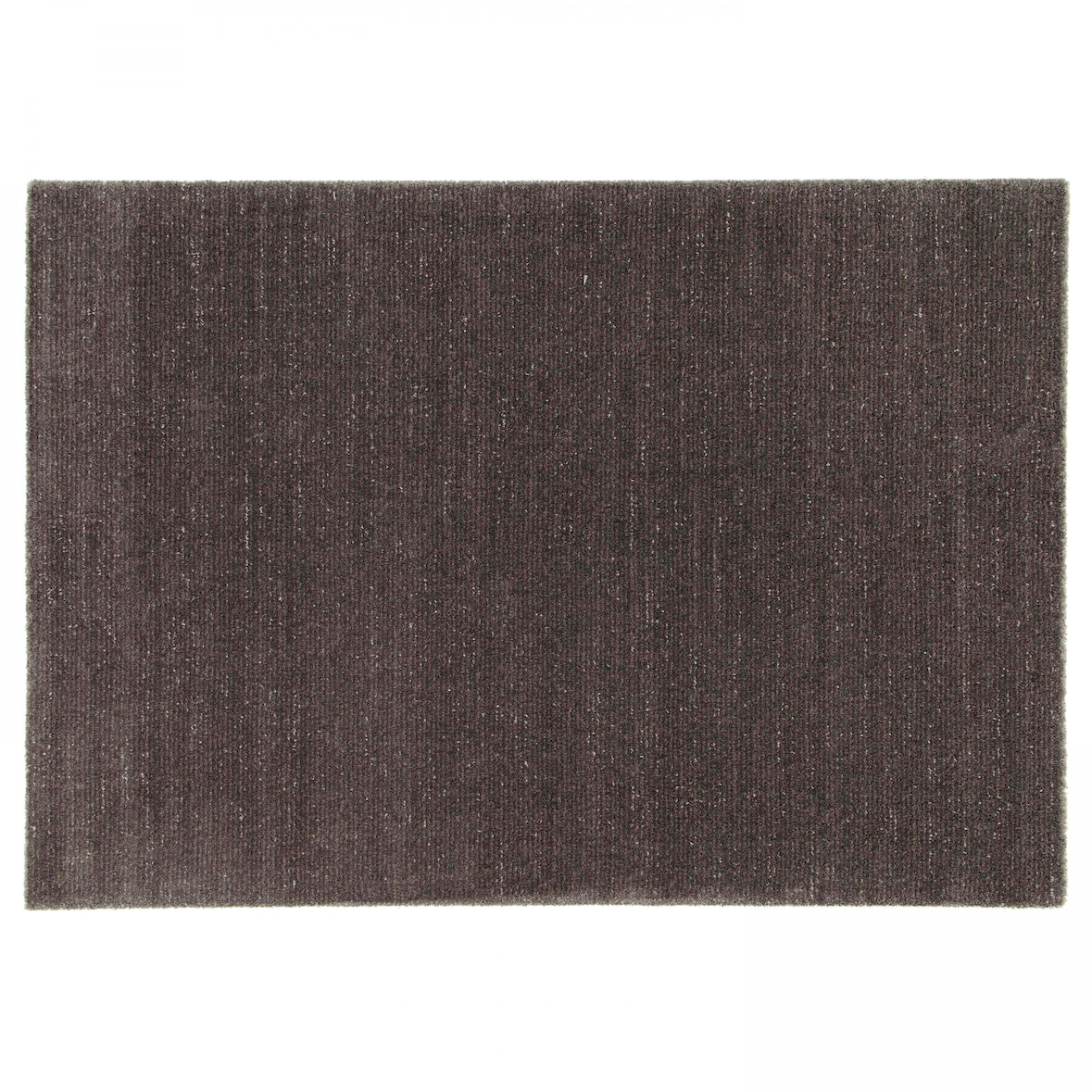 Tapis rectangulaire en polypropylène gris anthracite 160 x 230 cm