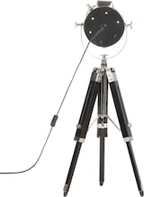 thumbnail of vidaXL Stativlampe Schwarz Mango Massivholz 69 cm