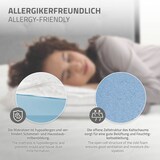 thumbnail of ML-Design Polsterbett 90x200 cm Grau, Einzelbett mit stabilem Bettgestell, Bettrahmen mit gepolstertes Kopfteil & Lattenrost, Modernes Jugendbett