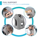 thumbnail of Dayshake Aufblasbares Reisekissen – Multifunktionales Nackenkissen – Inkl. Handpumpe und Aufbewahrungstasche – Für Flugzeug, Zug und Auto