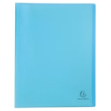 thumbnail of Exacompta - Réf. 88472E - Carton de 10 Protège-documents en polypropylène semi rigide Chromaline Pastel 80 vues - A4 - Bleu pastel