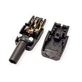 thumbnail of BACHMANN Accoppiatore per apparecchi IEC320 C13 10A/250VAC, connessione a vite, nero