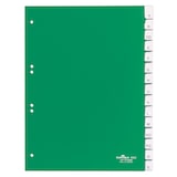 thumbnail of Durable Ordnerregister für A4 15tlg gn umschweißte Tabe