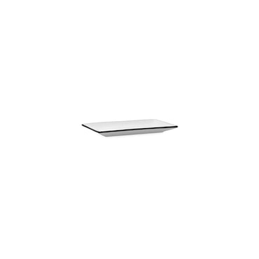 Quid Gastro Black Tapa Fríos Porcelana 16,5X9,5X2Cm