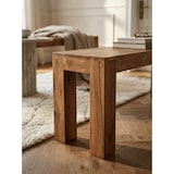 thumbnail of Sitzbank Landhaus-Stil: Massivholz Akazie, 200 kg Belastung, handgefertigt. Beige, 160x35x45 cm | Kadima Design