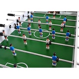 thumbnail of Tischkicker London, Kicker Kickertisch Tischfussball, klappbar 84x121x105 ~ weiß/grün Fußballmotiv