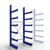 thumbnail of PROREGAL Kragarmregal | Heay-Duty | HxBxT 250x406x80cm| Armlast 500 kg | Einseitig | Komplett