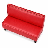 thumbnail of Banquette bistrot en simili cuir rouge – 120 x 55 x 90 cm  Mobilier Européen