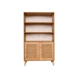 thumbnail of Dmora Kommode Dgonz, Wohnzimmerbuffet, Wohnzimmer-Sideboard, Moderne Küchen-Speisekammer, 90x40h110 cm, Eiche