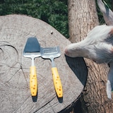 thumbnail of Boska Käsehobel Cheesy, Käseschneider, Käsereibe, Edelstahl, Kunststoff, Gelb, 22.5 cm, 357690