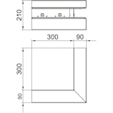 thumbnail of OBO Bettermann Außeneck GS-AA90210RW 6278110
