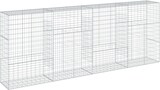 thumbnail of vidaXL Gabionen mit Deckel 400x50x150 cm Verzinktes Eisen
