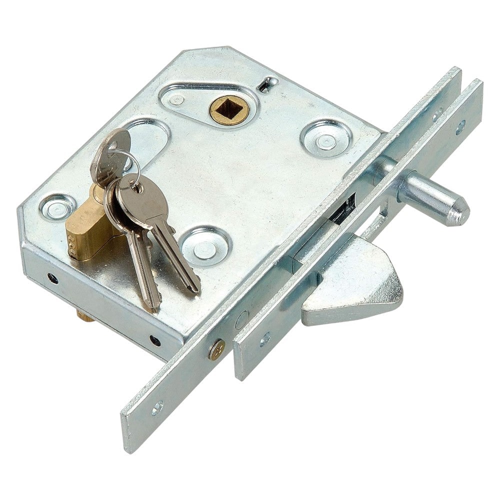 Serratura Infilare a gancio per cancelli scorrevoli 60 mm Art. 350.60 COMBI
