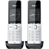 thumbnail of Gigaset COMFORT 500HX duo DECT Mobilteil Schwarz/Silber L36852-H3061-R101