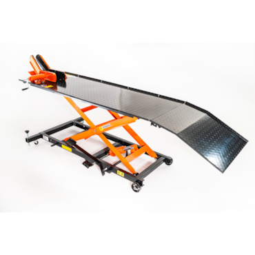 Ponte moto Sollevatore idraulico per moto e scooter con pompa a pedale - 450 kg