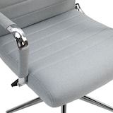 thumbnail of SVITA OFFICE COMFORT Bürostuhl Stoff hellgrau Schreibtischstuhl Drehstuhl